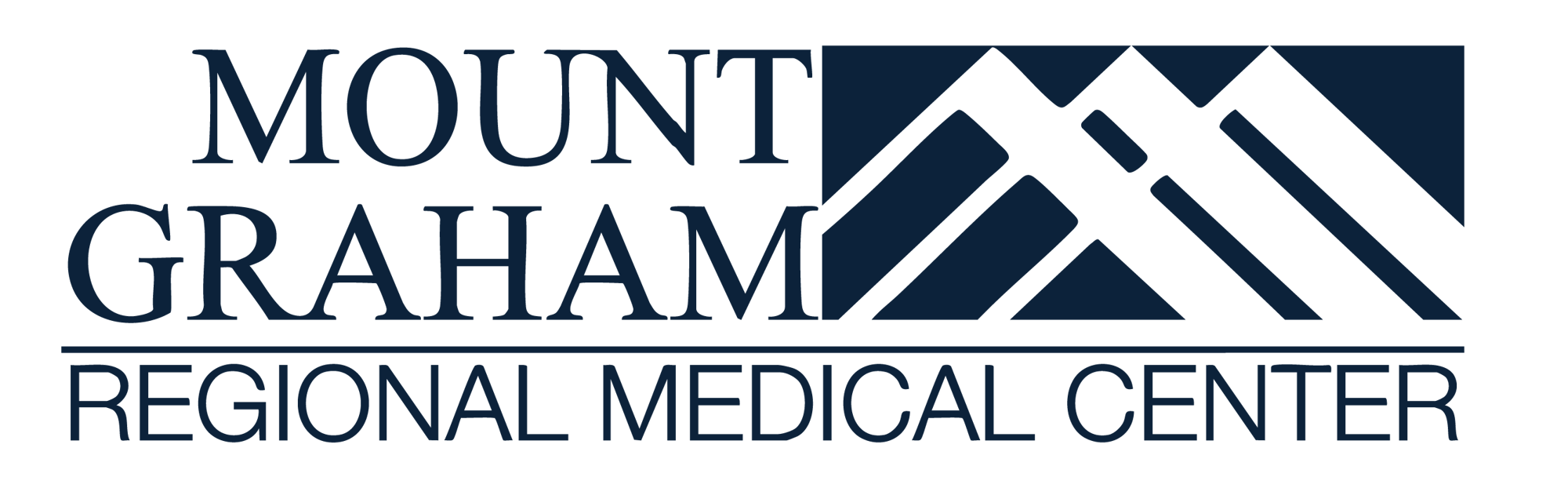 Mount Graham  navy logo