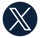 X logo navy