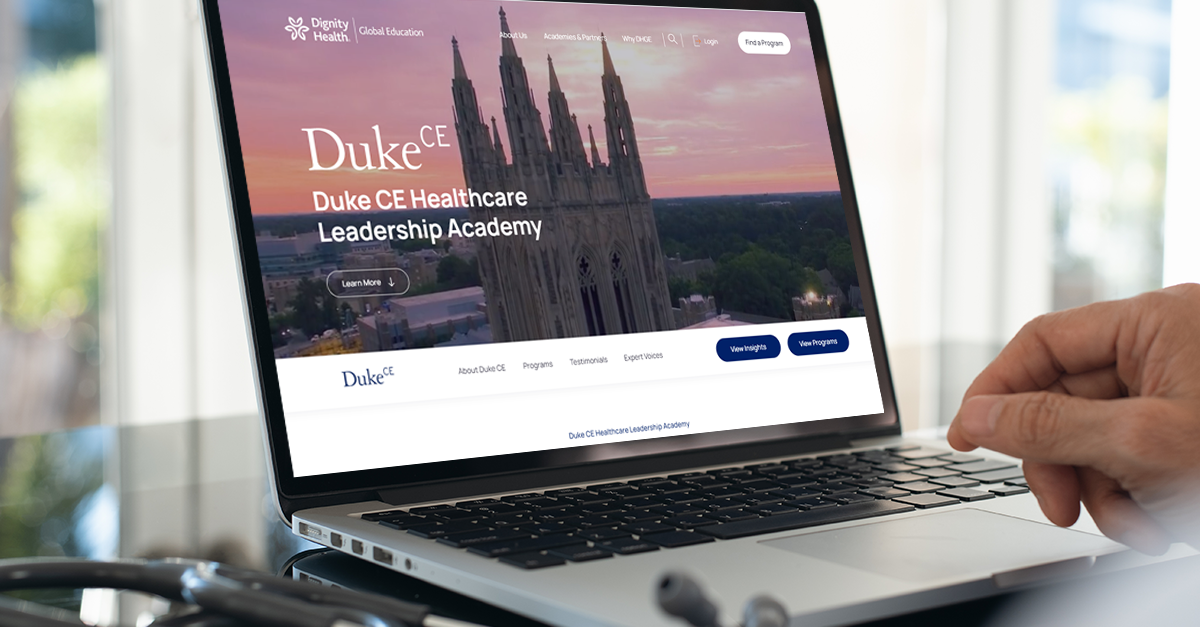 OpusVi and Duke CE launch Healthcare Leadership Academy