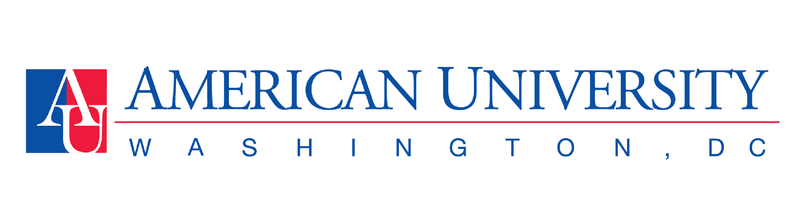 American University logo